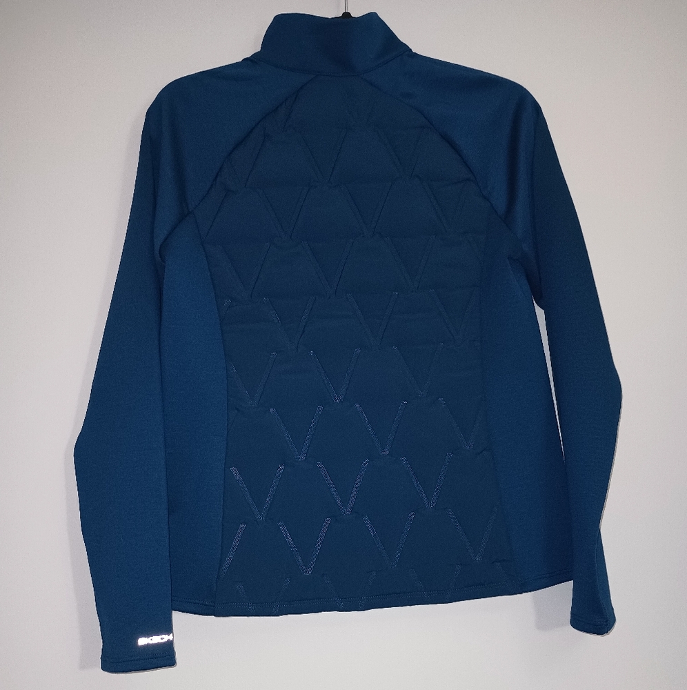 Skechers Performance Quilted Blue Jacket M - Picture 5 of 9